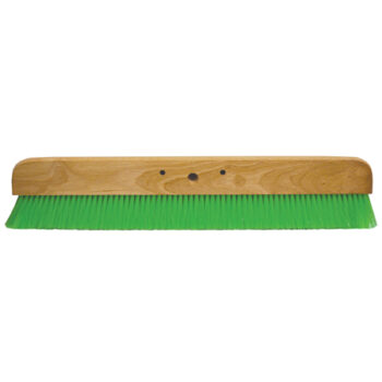 24″ Green Nylex® Soft Finish Broom Head